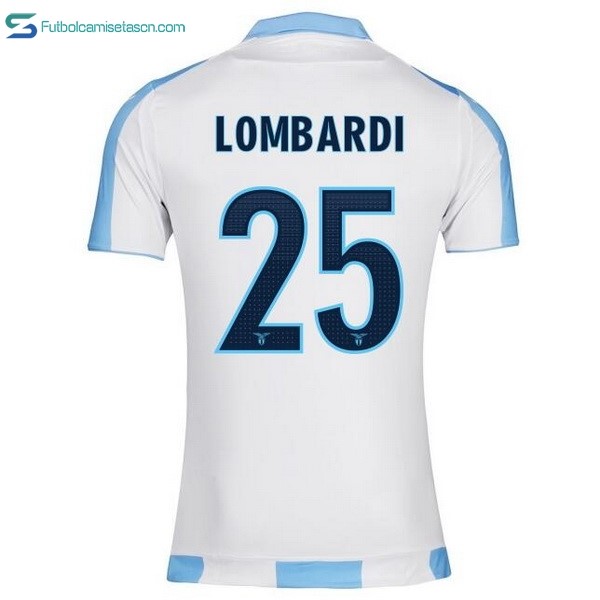 Camiseta Lazio 2ª Lombardi 2017/18